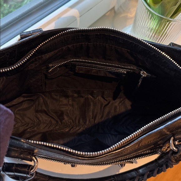 Balenciaga First Croc-Embossed Handbag - Picture 7 of 16